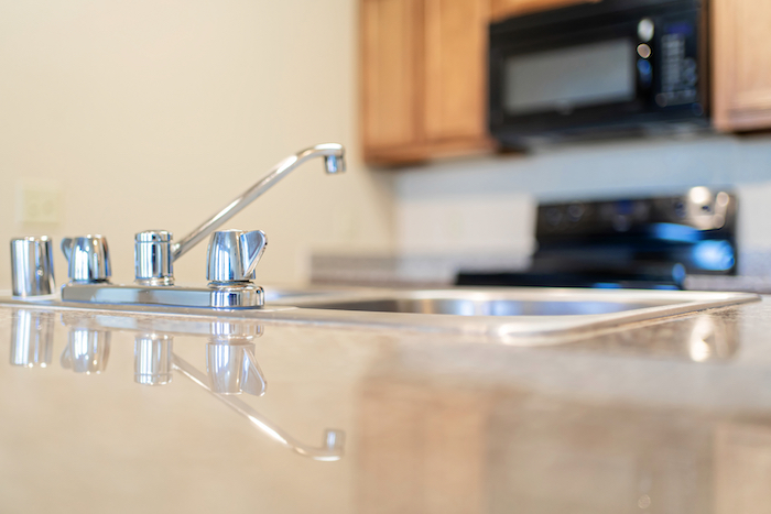 Blue Ridge Apartments kitchen sink